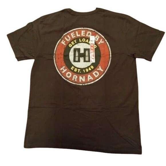 Hornady Gas Station Size XL Tee Shirt Casual Tar Ammo Reloading Short Sleeve - Picture 1 of 4